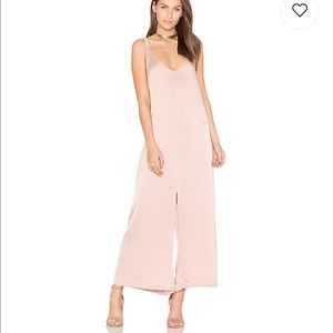 Lacausa Anthropologie Rose Jumpsuit